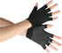 YL TRD 2 Packs of Non-Slip Fingerless Yoga Gloves, Exercise Workout Gloves
