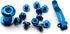 Titanium Screw Kit with Stainless Pocket Clip for Benchmade Bugout 535 (Blue)