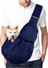 Lukovee Pet Sling, Adjustable Hand Free Dog Carrier, Breathable Cotton Tote Bag for Small Pets