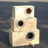 Pet Wood Parakeet Nest Box - Bird House Breeding Nesting Cage Box for Lovebirds, Cockatiel, Parrotlets