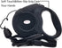 Retractable Dog Leash 26ft, 360° Tangle-Free Long Cord for Small Medium Large Dogs, Up to 110 lbs