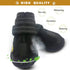 Waterproof Dog Boots - Outdoor Shoes for Medium to Large Dogs with Reflective Fastening Straps and Rugged Anti-Slip