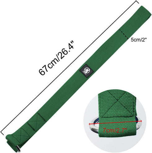 J Bryant Arm Wrestling Training Strap Belt for Wrist, Forearm, and Biceps Workouts, Compatible with 1 & 2 Inch Plates