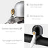 ROCKBROS Classic Bicycle Bell, Loud Sound Bike Ring Bell for Road Mountain Bike Handlebars
