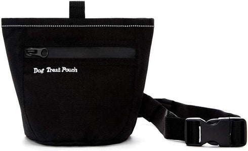 Dog Treats Training Pouch with Clip - Magnetic Closure Puppy Snack Reward Bags Dog Treat Carrier Holder