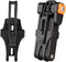 Mountain Bike Code Lock, Folding Bike Lock with 4 Password Anti-Theft, Heavy Duty Security Chain Lock