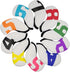 Golf Iron Covers - Colorful Neoprene Head Covers Set for 4/10pcs Golf Iron