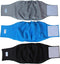 Teamoy Reusable Wrap Diapers for Male Dogs, Washable Puppy Belly Band Pack