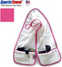 Sports Towel - 100% Cotton, 2 Zipper Pockets for Safe Belongings, Super Soft and Absorbent (Pink)