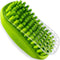 Rubber Dog Bath & Massage Brush - Cat Shampoo Scrubber with Soft Silicone Bristles for Short & Long Hair Pets