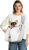 Dog Carrier Sling, Dog Carriers for Small Dogs & Cats with Pockets,