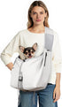 Dog Carrier Sling, Dog Carriers for Small Dogs & Cats with Pockets,