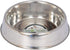 ICONIC PET 2 Pack Stainless Steel Non-Skid Pet Bowls, 16 Oz, Raised Rim, Dishwasher Safe for Dog or Cat