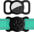 Dynmeow Airtag Dog Collar Holder, Stretchy Silicone Holder for Dog and Cat Collars, Anti-Lost Compatible with 3/4 and 1