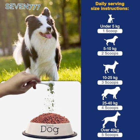 Seven777 Pet Dental Powder,Teeth Cleaning Powder for Dogs and Cats, Plaque & Bad Breath Off,Dental Care Supplies