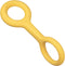Ubbi Tuggle Dog Toy, Durable Rubber with Ergonomic Grip for Medium to Large Breeds, Yellow