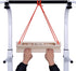 TWO STONES Portable Fingerboard, Rock Climbing Training Boards with Edges and Pockets, Indoor and Outdoor