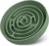 Coomazy Silicone Slow Feeder Dog Bowls with Suction Cups, Non-Slip Design for All Breed Dogs, Avocado Green