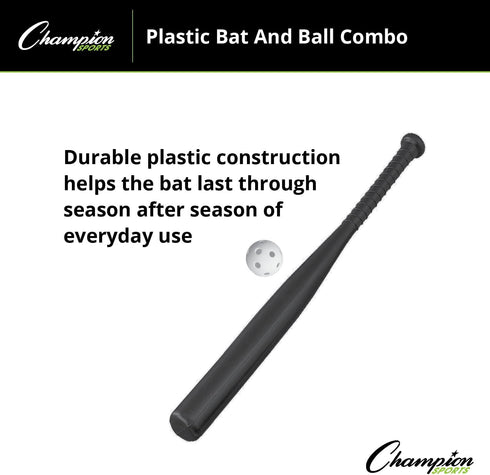 Durable Champion Sports Baseball Bat for All Ages
