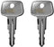 Key for Thule Key Replacement,for Roof Racks, Carriers, Crossbars Key etc,(Codes N089) by Hugexpen