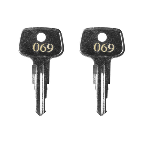 Key for Thule Key Replacement,for Roof Racks, Carriers, Crossbars Key etc,(Codes N069)