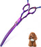 JASON 7.5" Professional Curved Thinning Shears for Dog Grooming, Japanese 440C Stainless Steel Blender Shears, 65