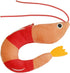 WOZUN Plush Shrimp Cats Toy Catnips Peppermint Bells Dolls Promotes Exercise and Reduces Boredom Washable Shrimp