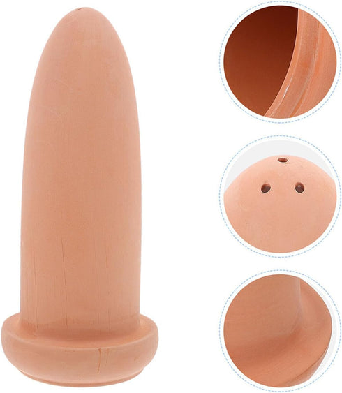 6.69X3.93X3.93In balacoo Shrimp Breeding Bucket Lightweight Pottery Clay Aquarium Decoration Fish Spawning Cone Water