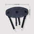 WOOWAVE Kayak Backrest, EVA Surfing Backband, Comfortable Adjustable Padded Seat for Canoe Boat Lumbar Support