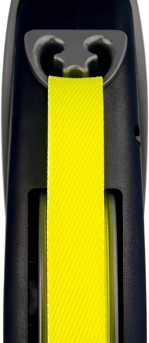 Flexi Bogdahn International Giant Neon Tape Dog Lead (8M) for Large Dogs (50kg)