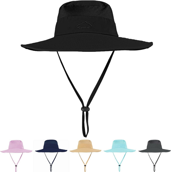 ZOORON UPF 50+ Sun Hats for Men Women, Bucket Hat UV Protection Boonie Hat for Fishing Hiking Garden Safari Beach