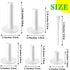 Sosation 23 Pieces Rubber Golf Tees Set, Holders for Driving Range Mats, Mixed Sizes for Indoor Outdoor Training