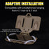 Pack Tactical Phone Chest Mount with Chest Vest Rig Bag Molle Foldable Navigation Universal Phone Holder Board