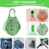 AUAUY LED Dog Collar Light - 4 Modes USB Rechargeable, IP68 Waterproof Pet Collar Light for Running Jogging Walking
