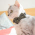 Cat Collar Breakaway with Bell and Accessories, Adjustable Printing Kitten Collar Bowtie for Kitty 19 Colors 7.5-11in