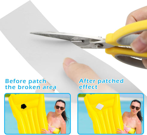 GEUNTECH Kayak Patches - PVC Inflatable Repair Patches for Inflatable Raft, Boat, Canoe, Kayak