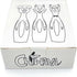 CHIWAVA 3 Pack 5.7 Inch Squeaky Latex Dog Toys, Standing Stick Interactive Play for Small Dogs