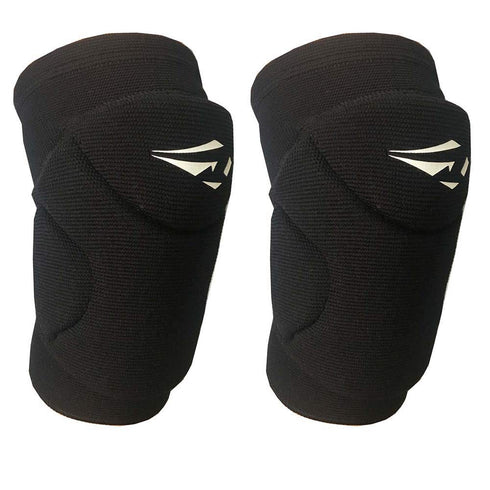 Rawxy Volleyball Knee Pads with High Shock Absorbing Cushion for Adult Junior Youth Men & Women (Black, X-large)