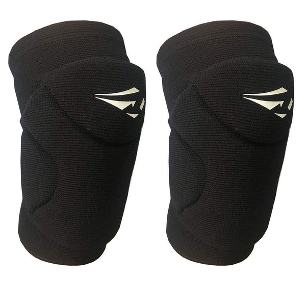 Rawxy Volleyball Knee Pads with High Shock Absorbing Cushion for Adult Junior Youth Men & Women (Black, X-large)