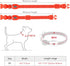 Light Up Dog Collar for Small Dogs, Vizpet XS Adjustable Nylon Collar, USB Rechargeable Bright Safety Pet Collar for