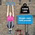 2 Pack Set,Swing Teens,1000LB Dolibest of Ninja Gymnastic Rings,Monkey Ring Outdoor Backyard Ninja Accessories Bar