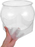 Desktop Fish Tank and Hydroponic Planter, Plastic Small Aquarium Container, Multipurpose Desktop Aquarium for Goldfish