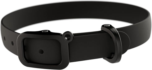 Waterproof and Durable Dog Collar, Comfortable, Soft and Lightweight Adjustable Collar for Active Dogs and Puppies (XSmall, Black Pepper)