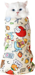 Generic Cat Wrap for Cutting Nails - Adjustable Grooming Bag, Soft Pet Swaddle Blanket, Anti-Escape Calming |