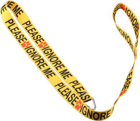 Funny Dog Leash, "Please Ignore Me" Design for Walking and Training, Perfect Gift for Dog Owners