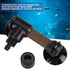 Aquarium CO2 Atomizer, Ceramic Tube Plastic Black for Small Fish Tanks
