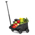 AESRAOU Mini Dog Strollers for Mini Pets, Foldable Multifunctional Shopping Carts with Extendable Pull Handle, Doggie