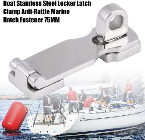 Stainless Steel Boat Latch, Marine Locking Latch, Boat Hatch Latches, Anti Rattle Fastener