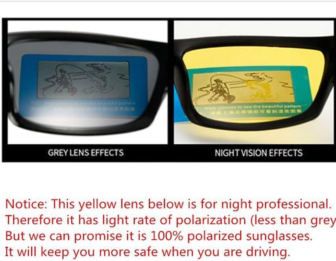 Long Keeper Polarized Sport Sunglasses for Men Women - Cycling, Running, Driving, Night Vision