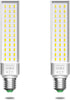 Aluxcia E26 Aquarium Light Bulbs Daylight 5500K, 2-Pack (Remove/Bypass The Ballast)